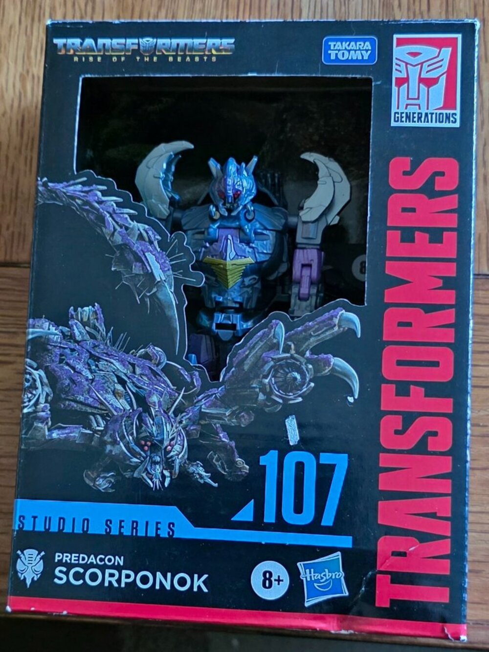 Transformers Studio Series Deluxe Class #107 Predacon Scorponok